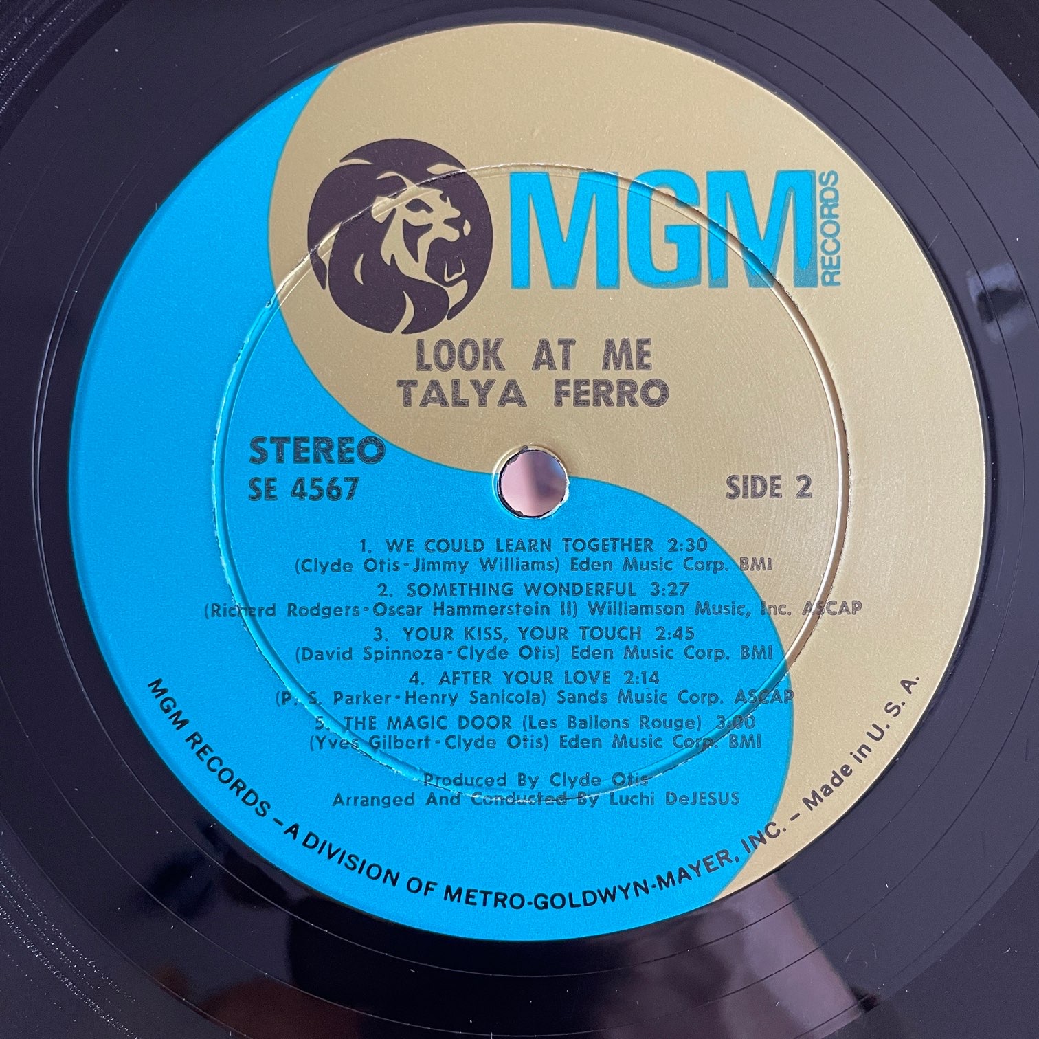 無料発送 TALYA FERRO LOOK AT ME MGM SE-4567 DG US orig盤LP 