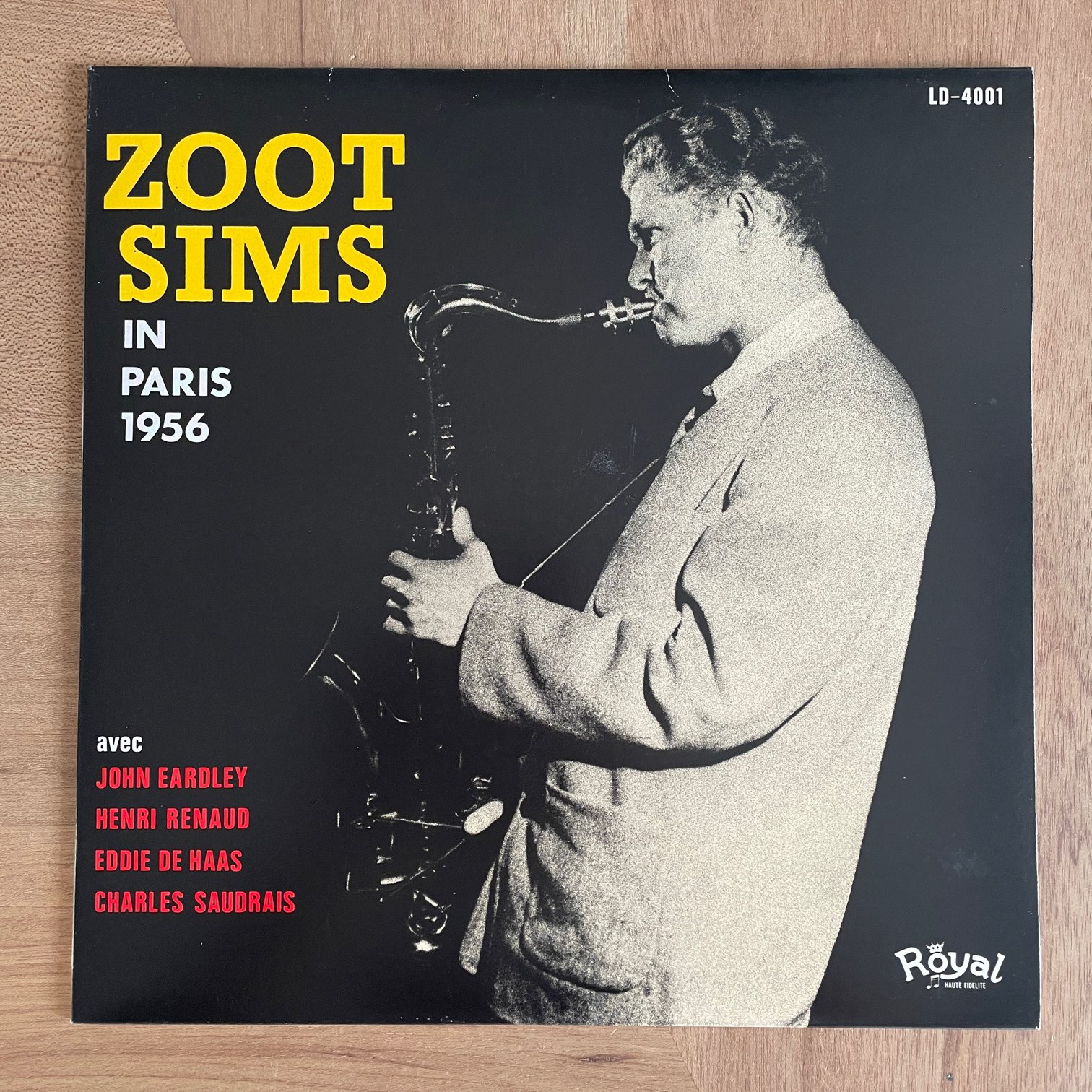 ZOOT SIMS / IN PARIS 1956 | RECORDSHOP GG