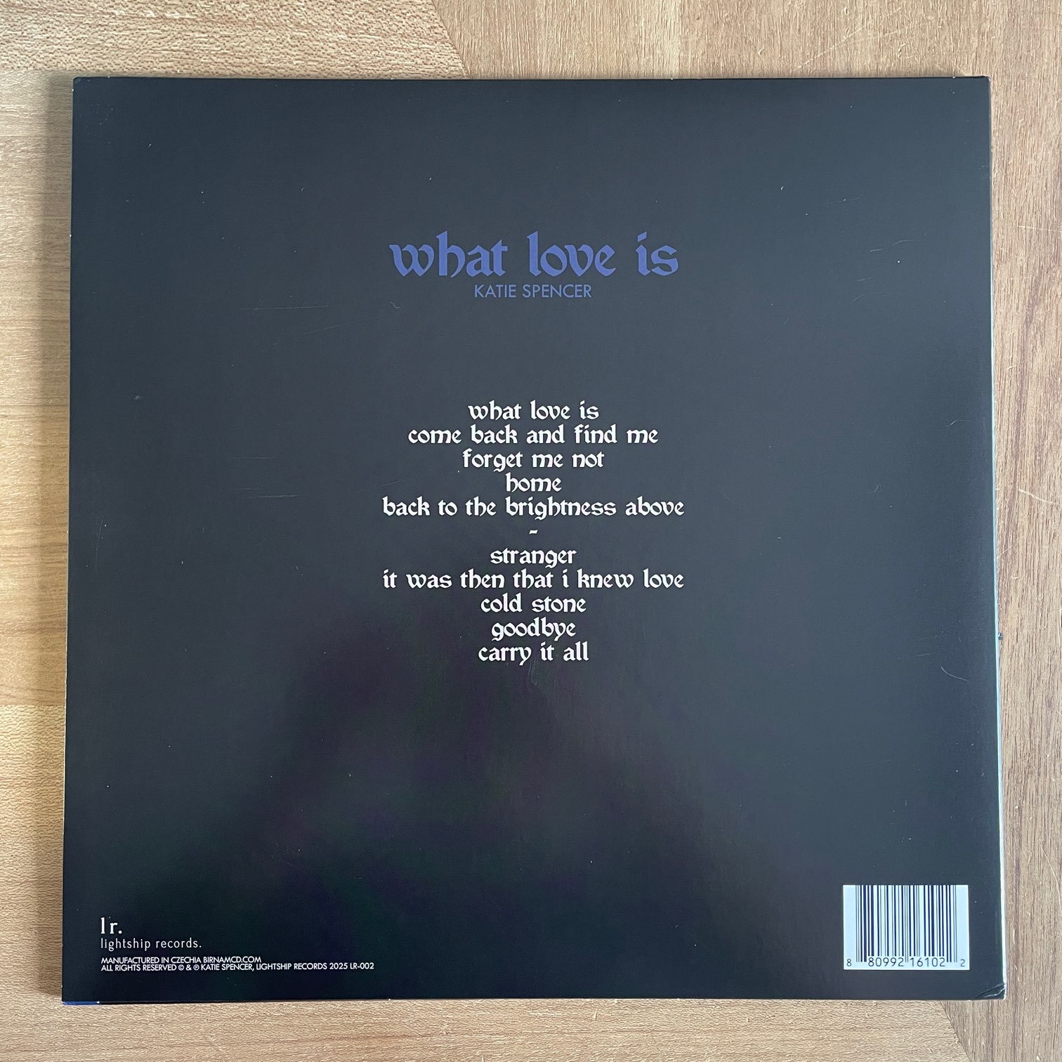 KATIE SPENCER / WHAT LOVE IS | RECORDSHOP GG