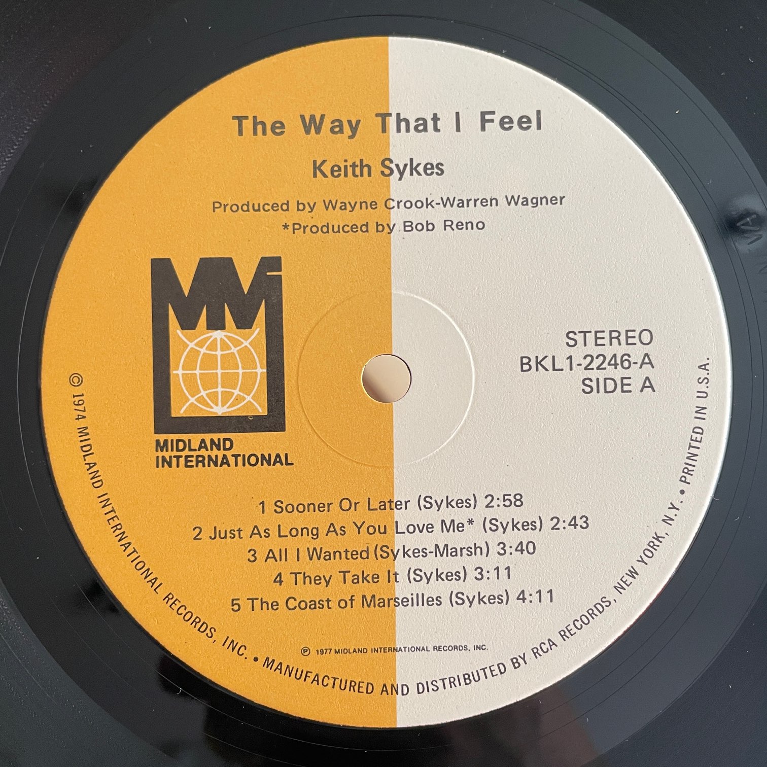 KEITH SYKES / THE WAY THAT I FEEL | RECORDSHOP GG